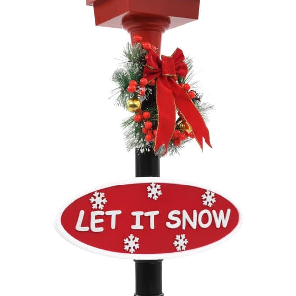 Jouluinen katuvalaisin joulupukilla 180 cm LED - Jouluinen Katuvalaisin - Jouluiset Katuvalaisimet - Home & Living