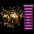 Pikkukuva 5 / 11: 61-osainen Joulupallosetti latvalla 150 LED-valoa valkoharmaa - Joulupallosarja - Joulupallosarjat - Home & Living