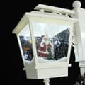 Miniatyrbillede 10 af 11: Julegadelampe med julemand 81x40x188 cm PVC hvid og rød - Julegadelampe - Julegadelamper - Home & Living