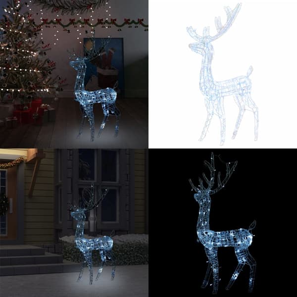 Juldekoration ren akryl 140 LED 120 cm kallvit - Juldekoration - Rendekoration - Home & Living