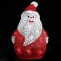 Miniatyrbillede 4 af 10: Julemand med LED-lys 28 cm indendørs/udendørs akryl - Julefigur - Julefigurer - Home & Living