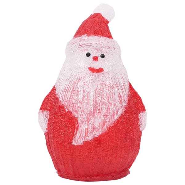 Julemand med LED-lys 28 cm indendørs/udendørs akryl - Julefigur - Julefigurer - Home & Living