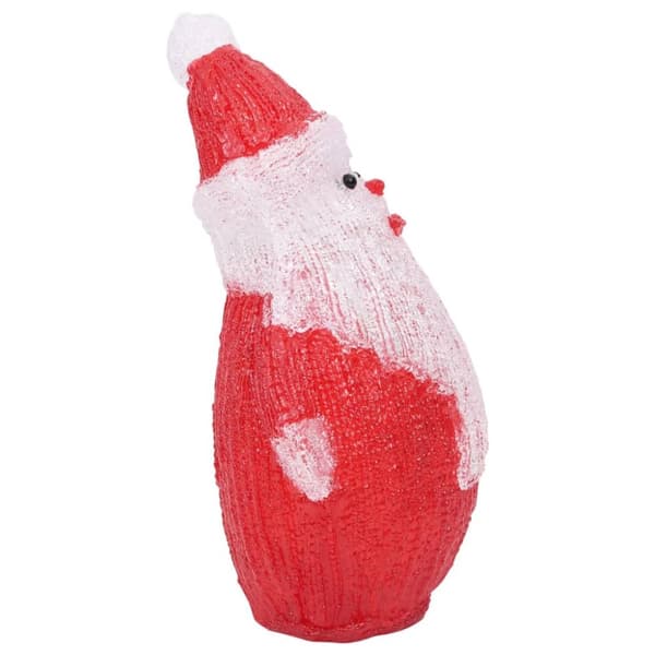 Julemand med LED-lys 28 cm indendørs/udendørs akryl - Julefigur - Julefigurer - Home & Living
