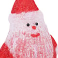 Miniatyrbillede 9 af 10: Julemand med LED-lys 28 cm indendørs/udendørs akryl - Julefigur - Julefigurer - Home & Living