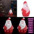 Miniatyrbillede 1 af 10: Julemand med LED-lys 28 cm indendørs/udendørs akryl - Julefigur - Julefigurer - Home & Living