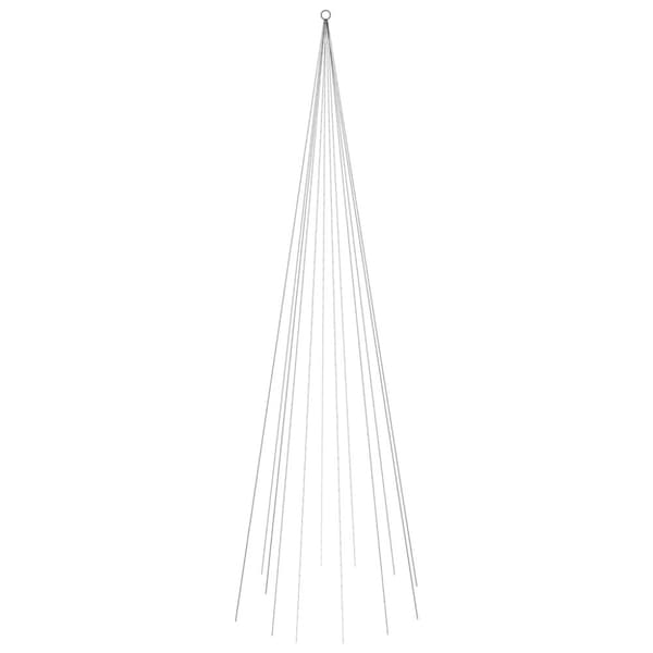 Julgran på flaggstång blå 732 LEDs 500 cm - Julgran - Julgranar - Home & Living