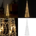 Miniatyrbillede 1 af 8: Dekorativ lyspyramide LED 90 cm akryl varm hvid - Lyskegle - Lyskegler - Home & Living