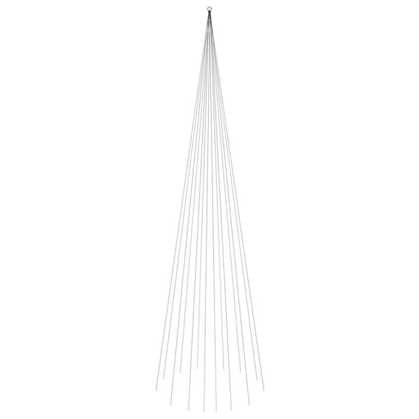 Juletræ til flagstang 1134 LED'er 800 cm blåt lys - Juletræ - Juletræer - Home & Living