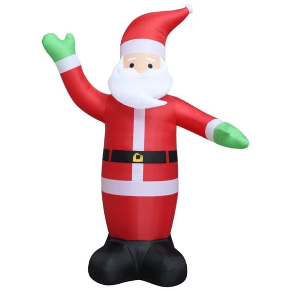 Uppblåsbar jultomte LED IP20 600 cm XXL