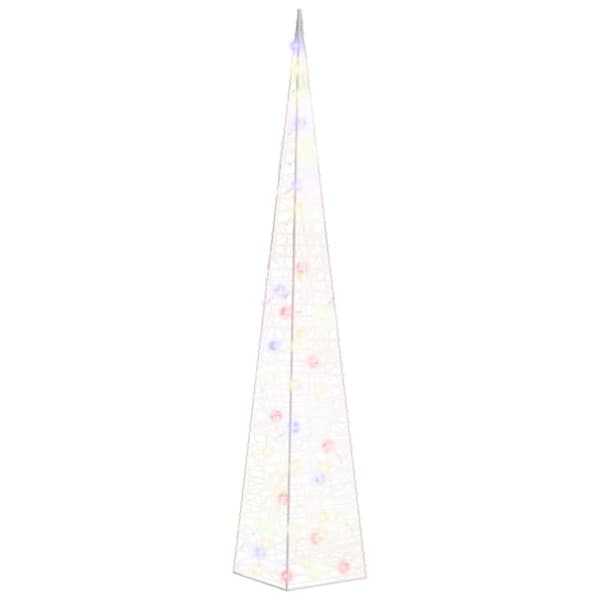 Ljuskon LED akryl flerfärgad 120 cm