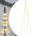 Miniatyrbild 2 av 2: Julbelysning till flaggstång 550 LEDs varmvit 300 cm