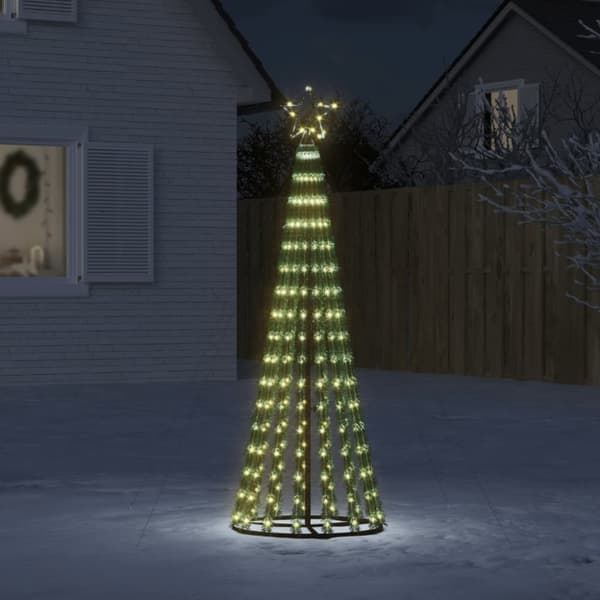 Julgranskon 275 LEDs varmvit 180 cm