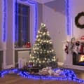 Miniatyrbild 1 av 2: Ljusslinga med 2000 LED cluster blå 40 m PVC