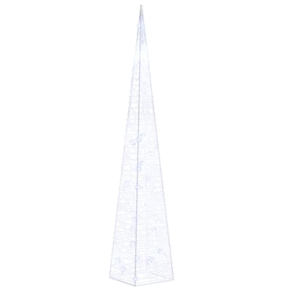 Ljuskon LED akryl blå 60 cm