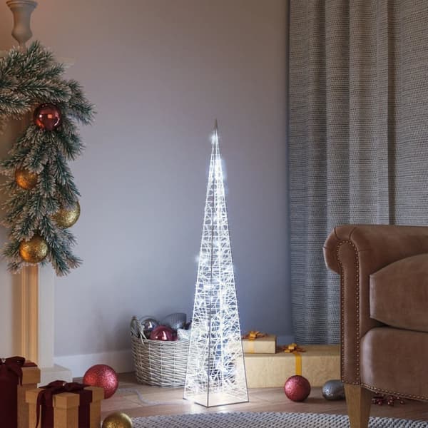 Ljuskon LED akryl kall vit 90 cm