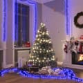 Miniatyrbild 1 av 2: Ljusslinga med 1000 LED cluster blå 11 m PVC