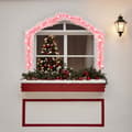 Miniatyrbild 2 av 2: Julgirlang med LED-lampor 10 m rosa