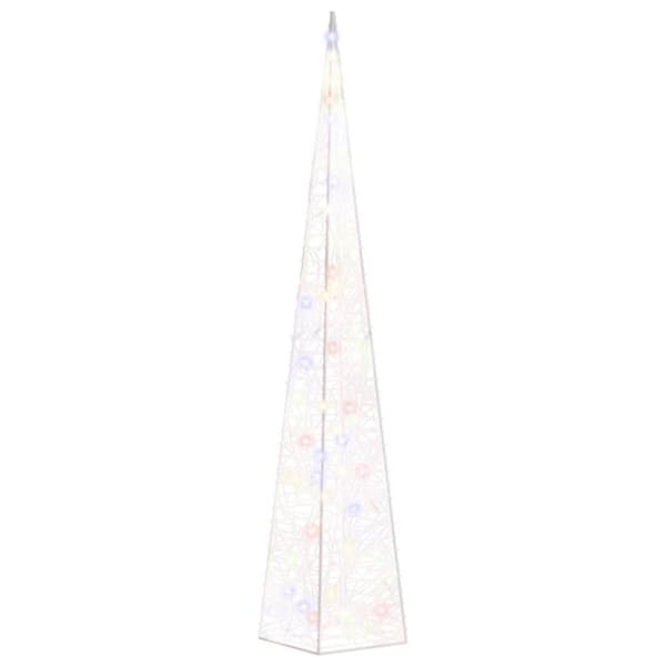 Ljuskon LED akryl flerfärgad 90 cm