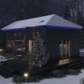 Miniatyrbild 1 av 2: Julbelysning istappar 40 st blå akryl med fjärrkontroll