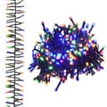 Miniatyrbild 2 av 2: Ljusslinga med 400 LED cluster flerfärgad 7,4 m PVC