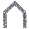 Miniatyrbild 2 av 2: Julgirlang med LED-lampor 20 m silver