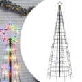 Miniatyrbild 2 av 2: Julgransbelysning med markspett 570 LEDs färgglad 300 cm