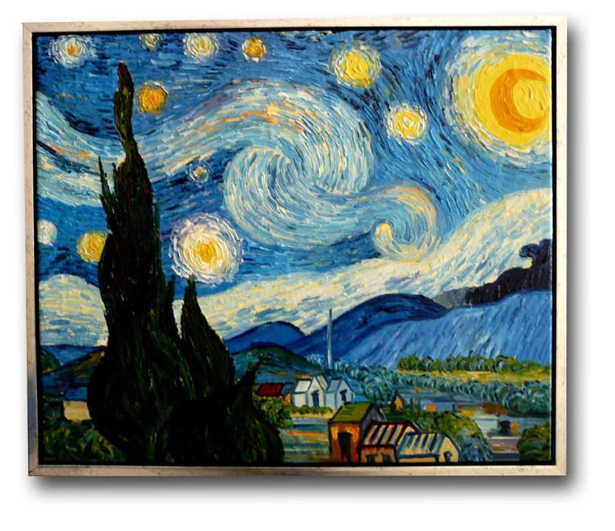 Efter Vincent van Gogh, 50x60 handmålad oljemålning