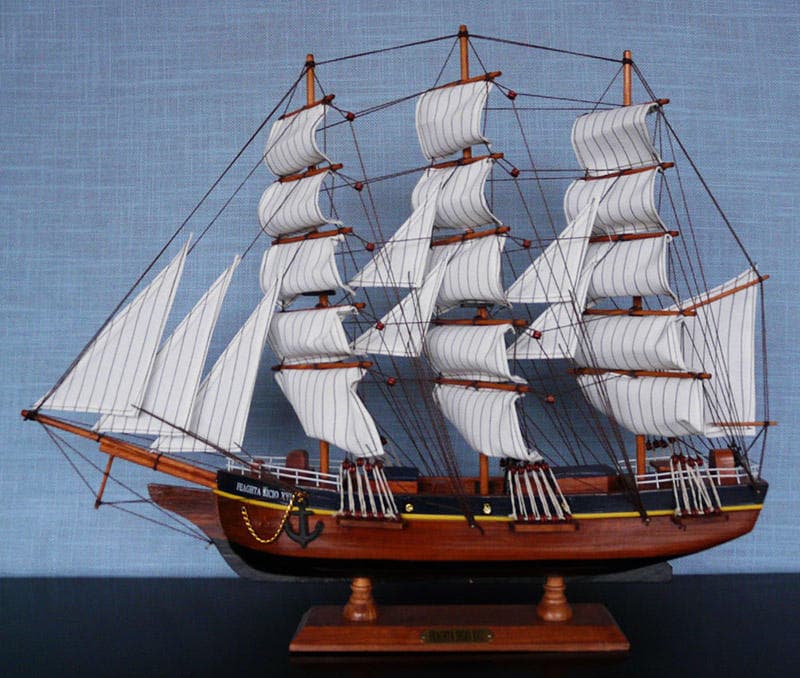 Segelbåt, 59x48x11 cm