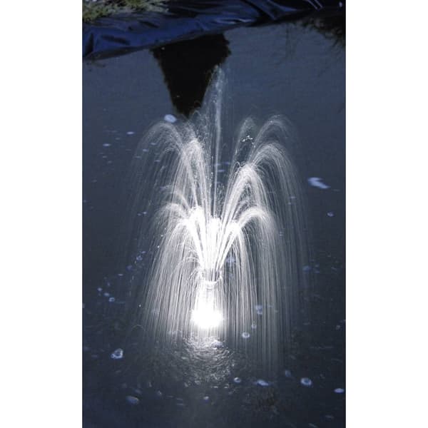 Esotec 101774 Napoli LED Solcells-pumpset med belysning, med batterilagring
