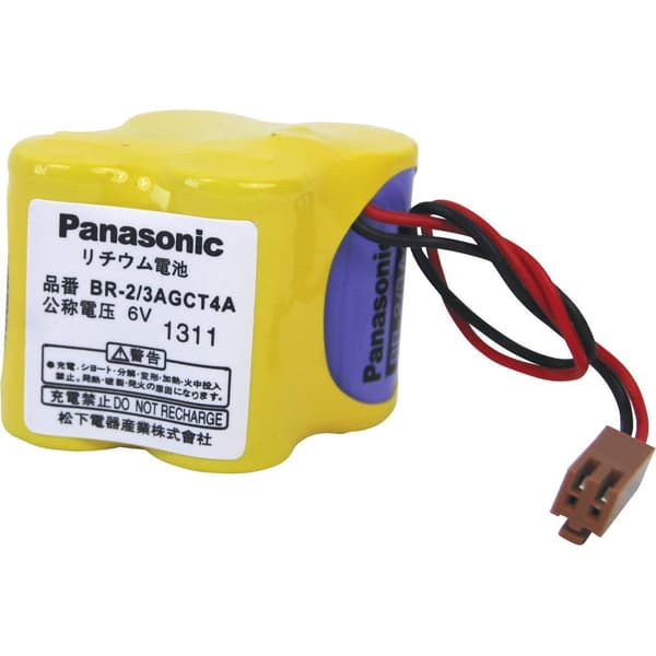 Panasonic BR2/3AGCT4A Specialbatteri Kontakt Litium 6 V 2400 mAh 1 st