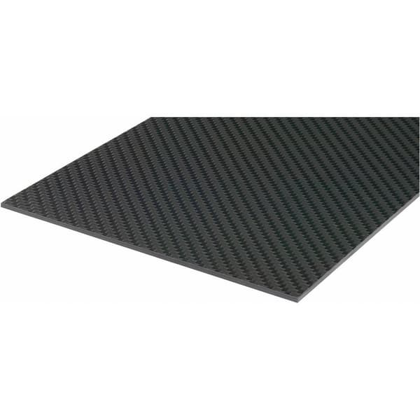 Kolfiberplatta förimpregnerad Carbotec (L x B) 340 mm x 150 mm 1.5 mm