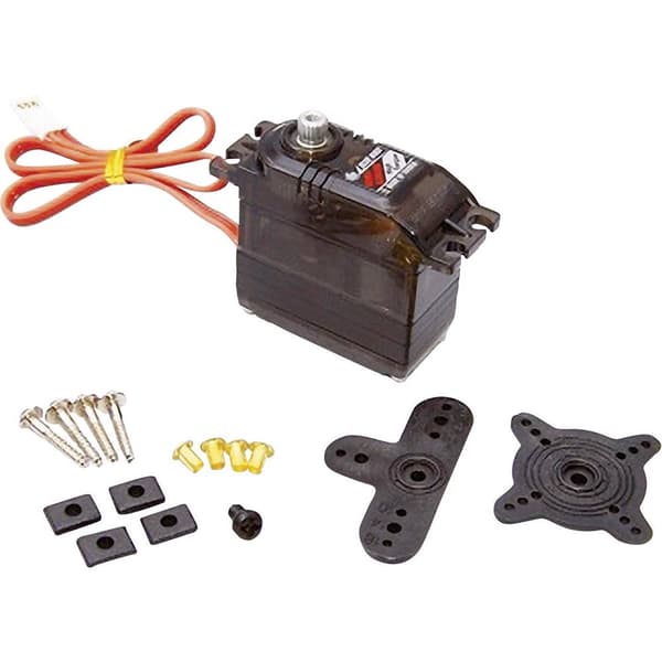 Bluebird Standard-Servo BMS-620MG Analog-servo Transmissionsmaterial: Metall Instickssystem: JR