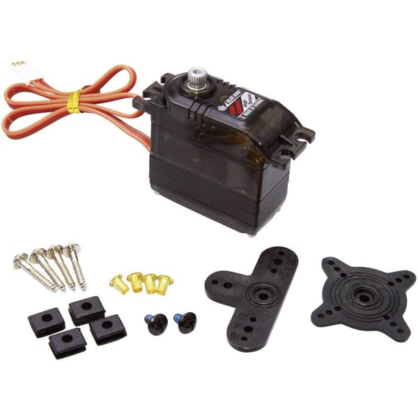 Bluebird Standard-Servo BMS-620MG Analog-servo Transmissionsmaterial: Metall Instickssystem: JR