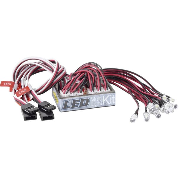 Carson Modellsport Ljusenhet Vit, Röd 4 - 6 V/DC 500906166