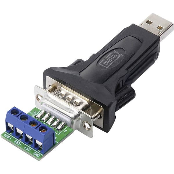 Digitus USB 2.0, Seriell Adapter [1x USB 2.0 A hane - 1x RS485-Hane] DA-70157 0.80 m