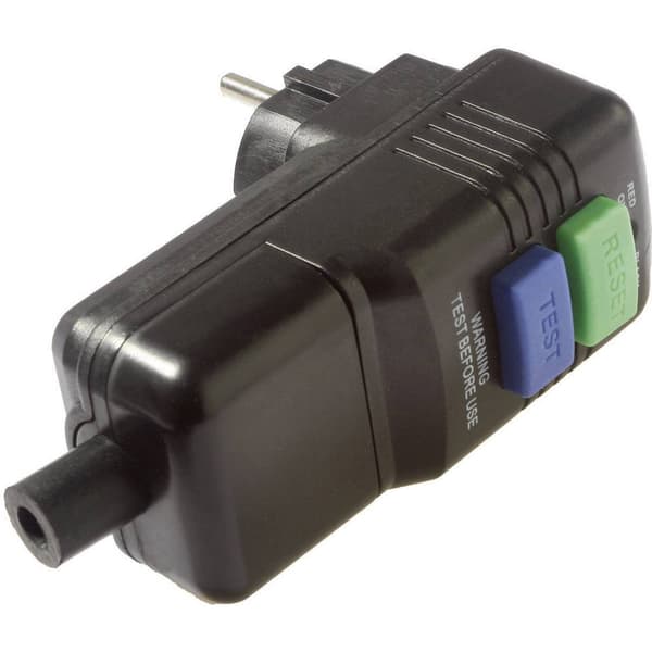 AS Schwabe 45209 Grenpropp med personskydd PRCD 230 V Svart IP44