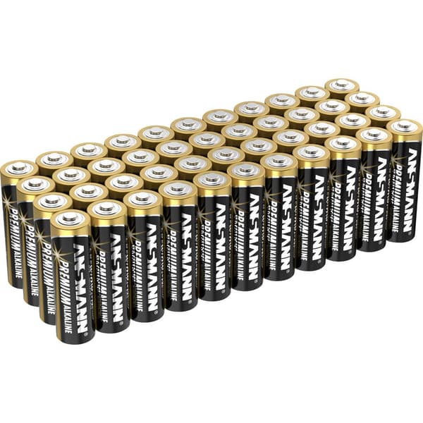 Ansmann LR06 Batteri AA (R6) Alkaliskt 1.5 V 44 st