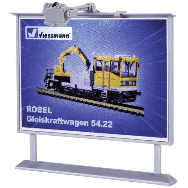 Viessmann Modelltechnik 6336 H0 Reklamtavla med LED Färdig modell
