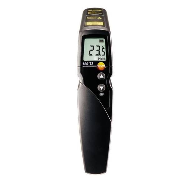 testo 830-T2 IR-termometer Optik 12:1 -30 - +400 °C Kontaktmätning