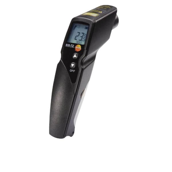 testo 830-T2 IR-termometer Optik 12:1 -30 - +400 °C Kontaktmätning