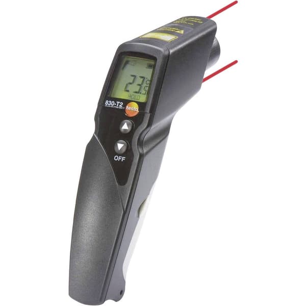 testo 830-T2 IR-termometer Optik 12:1 -30 - +400 °C Kontaktmätning