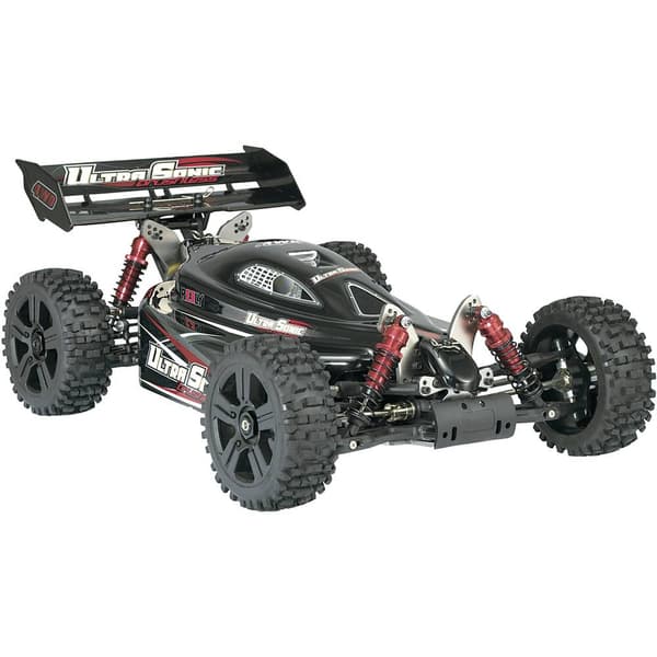 Reely 1:8 Buggy Kompletta hjul Stollen 5 ekrar Svart 4 st