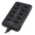 Miniatyrbild 4 av 4: LogiLink UA0125 USB-hubb 12 + 4 Port USB-A USB 2.0 480 MBit/s Svart UA0125