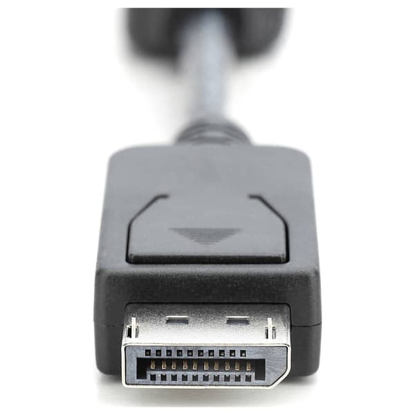 Digitus AK-340400-001-S DisplayPort / HDMI Adapter [1x DisplayPort hane - 1x HDMI hona] Svart 15.00 cm