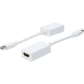 Miniatyrbild 1 av 4: Digitus AK-340411-001-W DisplayPort / HDMI Adapter [1x Mini-DisplayPort hane - 1x HDMI hona] Vit 15.00 cm