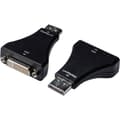 Miniatyrbild 1 av 4: Digitus AK-340603-000-S DisplayPort / DVI Adapter [1x DisplayPort hane - 1x DVI-hona 24+5 pol] Svart