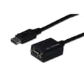 Miniatyrbild 2 av 4: Digitus AK-340403-001-S DisplayPort / VGA Adapter [1x DisplayPort hane - 1x VGA hona] Svart 15.00 cm