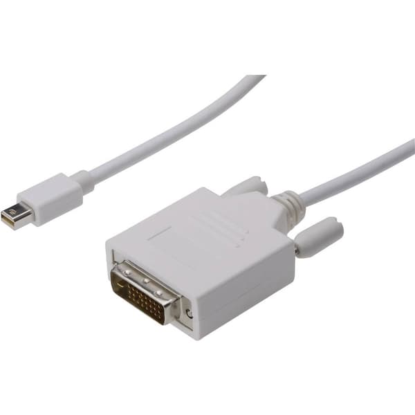 Digitus Mini-DisplayPort / DVI Adapterkabel Mini DisplayPort-kontakt, DVI-D 24+1-polig Kontakt 2.00 m Vit AK-340305-020