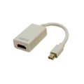 Miniatyrbild 4 av 4: LogiLink CV0036A DisplayPort / HDMI Adapter [1x Mini-DisplayPort hane - 1x HDMI hona] Vit 10.00 cm