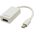 Miniatyrbild 1 av 4: LogiLink CV0036A DisplayPort / HDMI Adapter [1x Mini-DisplayPort hane - 1x HDMI hona] Vit 10.00 cm